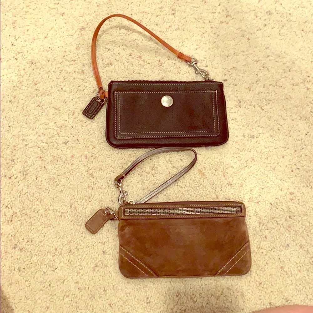 Coach wristlets